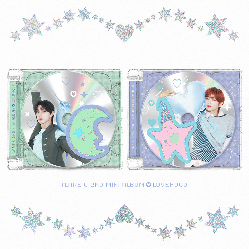 FLARE U - 2nd Mini Album [LOVEHOOD] (JEWEL CASE Ver.)