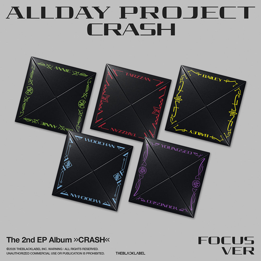 ALLDAY PROJECT - The 2nd EP Album - CRASH (FOCUS ver.)