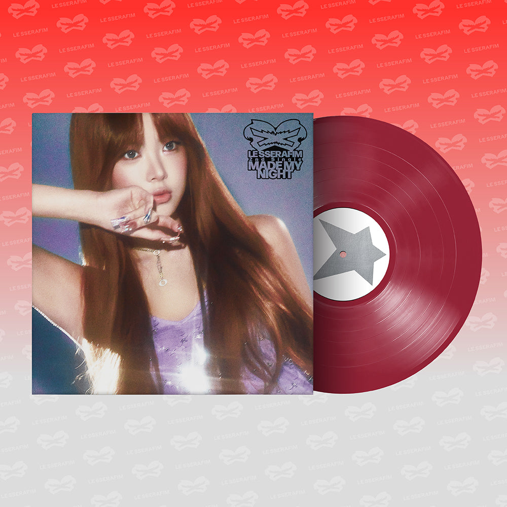 LE SSERAFIM - Made My Night (Vinyl) (WARM RED ver.)