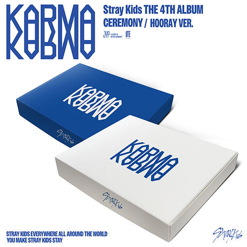 Stray Kids - The 4th Full Album [KARMA] (CEREMONY VER., HOORAY VER.)
