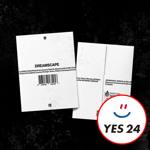 [YES24 POB] (SEVENTEEN) JEONGHAN X JOSHUA - 1st Mini Album [DREAMSCAPE] (Weverse Albums ver.)