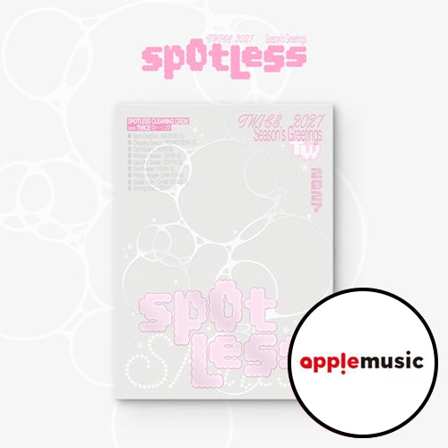[APPLE MUSIC POB] TWICE 2027 SEASON'S GREETINGS Spotless