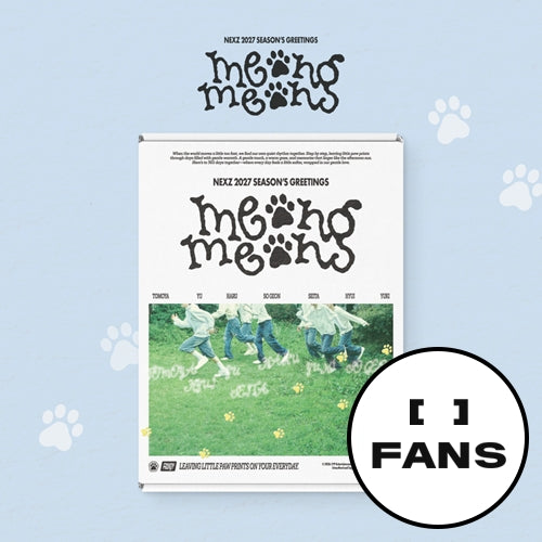 [FANS SHOP POB] NEXZ 2027 SEASON'S GREETINGS meong meong