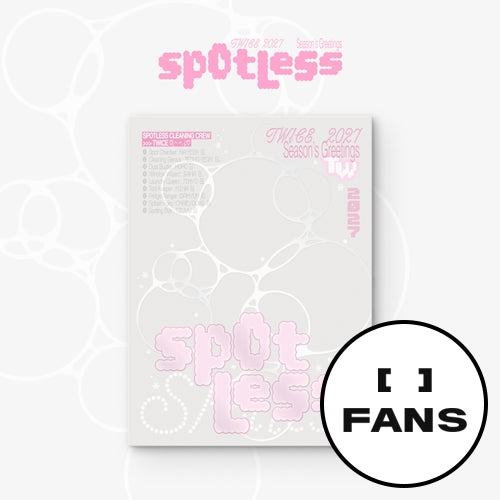 [FANS SHOP POB] TWICE 2027 SEASON'S GREETINGS Spotless