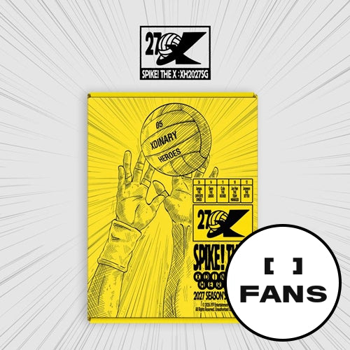 [FANS SHOP POB] Xdinary Heroes 2027 SEASON'S GREETINGS SPIKE! THE X