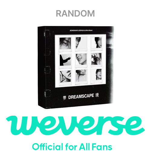 [WEVERSE POB] (SEVENTEEN) JEONGHAN X JOSHUA - 1st Mini Album [DREAMSCAPE] (Dream Record Ver.)