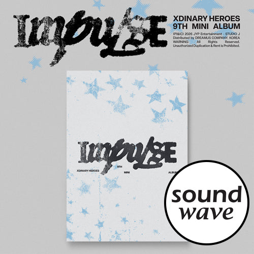 [SOUNDWAVE POB] Xdinary-Heroes - 9th Mini Album [IMPULSE] (POSTCARD BOOK Ver.)