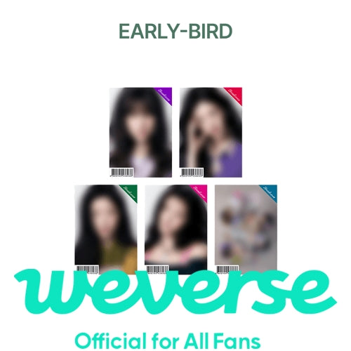 [EARLY-BIRD][WEVERSE POB] ILLIT - 5th Mini Album [BREAK EVEN] (GLLIT ver.)