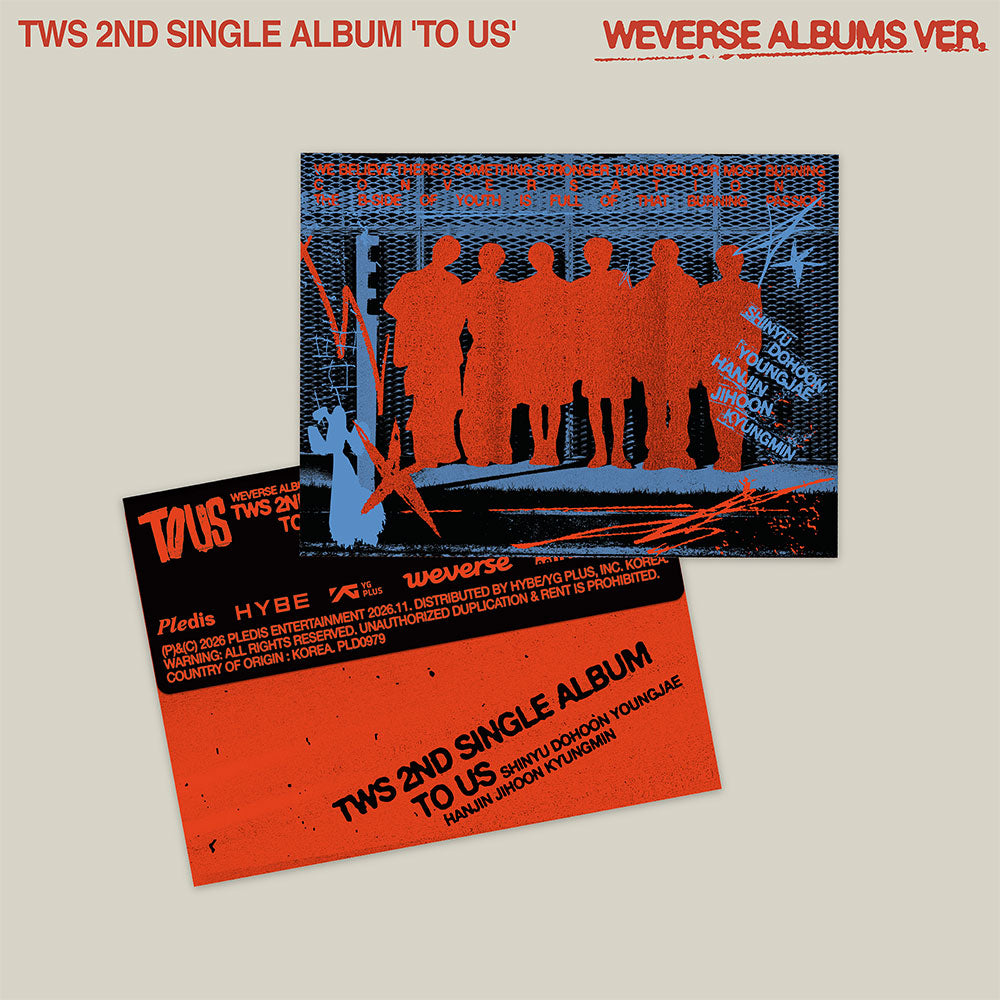 TWS - 2nd Single Album [TO US] (Weverse Albums Ver.)