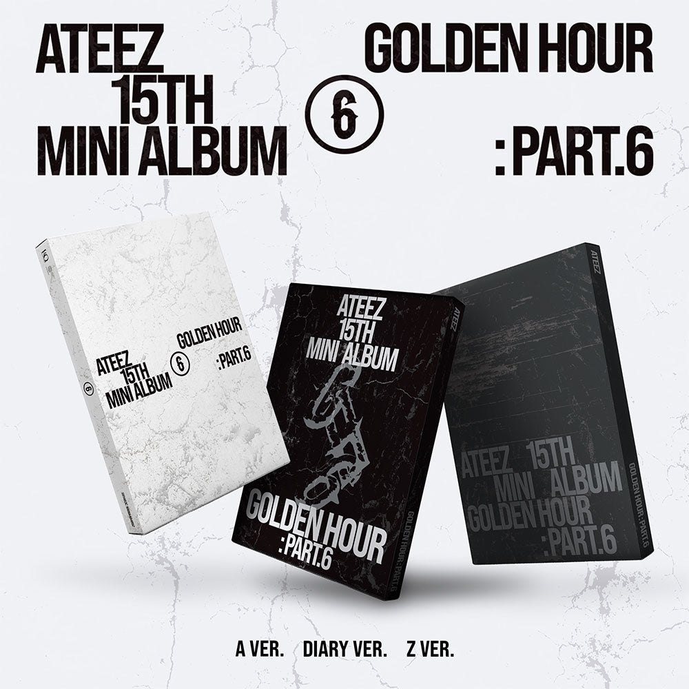 ATEEZ - 15th Mini Album [GOLDEN HOUR : Part.6]
