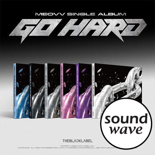 [SOUNDWAVE POB] MEOVV- Single Album [GO HARD]