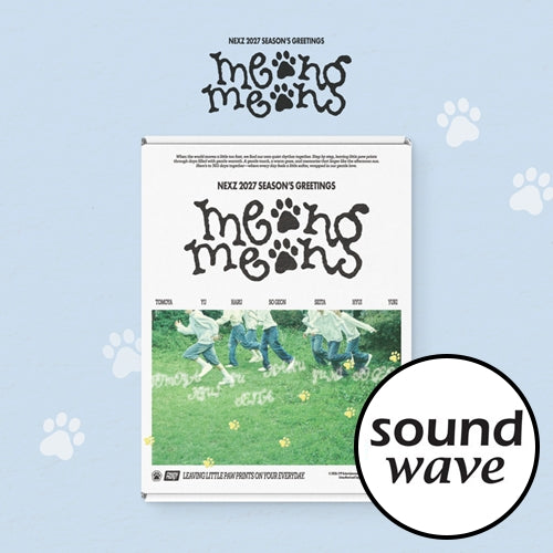 [SOUNDWAVE POB] NEXZ 2027 SEASON'S GREETINGS meong meong