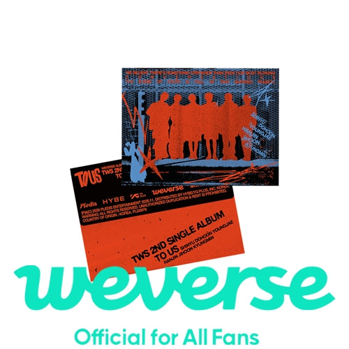 [WEVERSE POB] TWS - 2nd Single Album [TO US] (Weverse Albums Ver.)